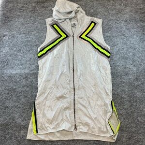 VINTAGE CYBERDOG CLEAR OXIDE TECHNO RAVE Y2K NEON REFLECTIVE DRESS CLUBBING